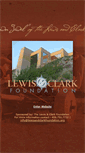 Mobile Screenshot of lewisandclarkfoundation.org